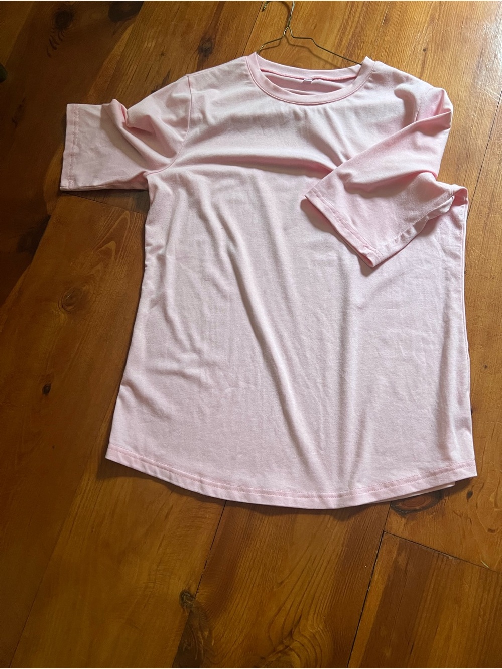 Kids Short Sleeve Pink Tee